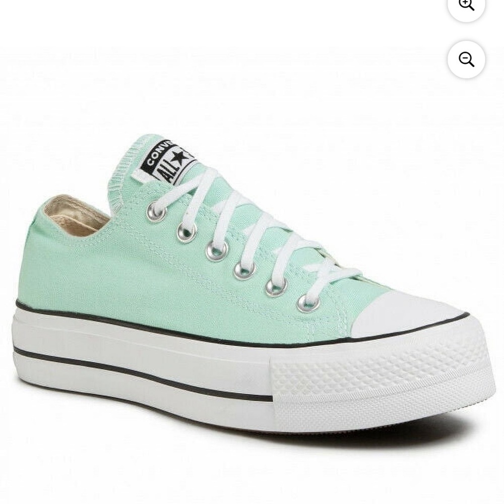 CONVERSE CHUCK TAYLOR  PLATFORM SNEAKERS - Picture 2 of 12